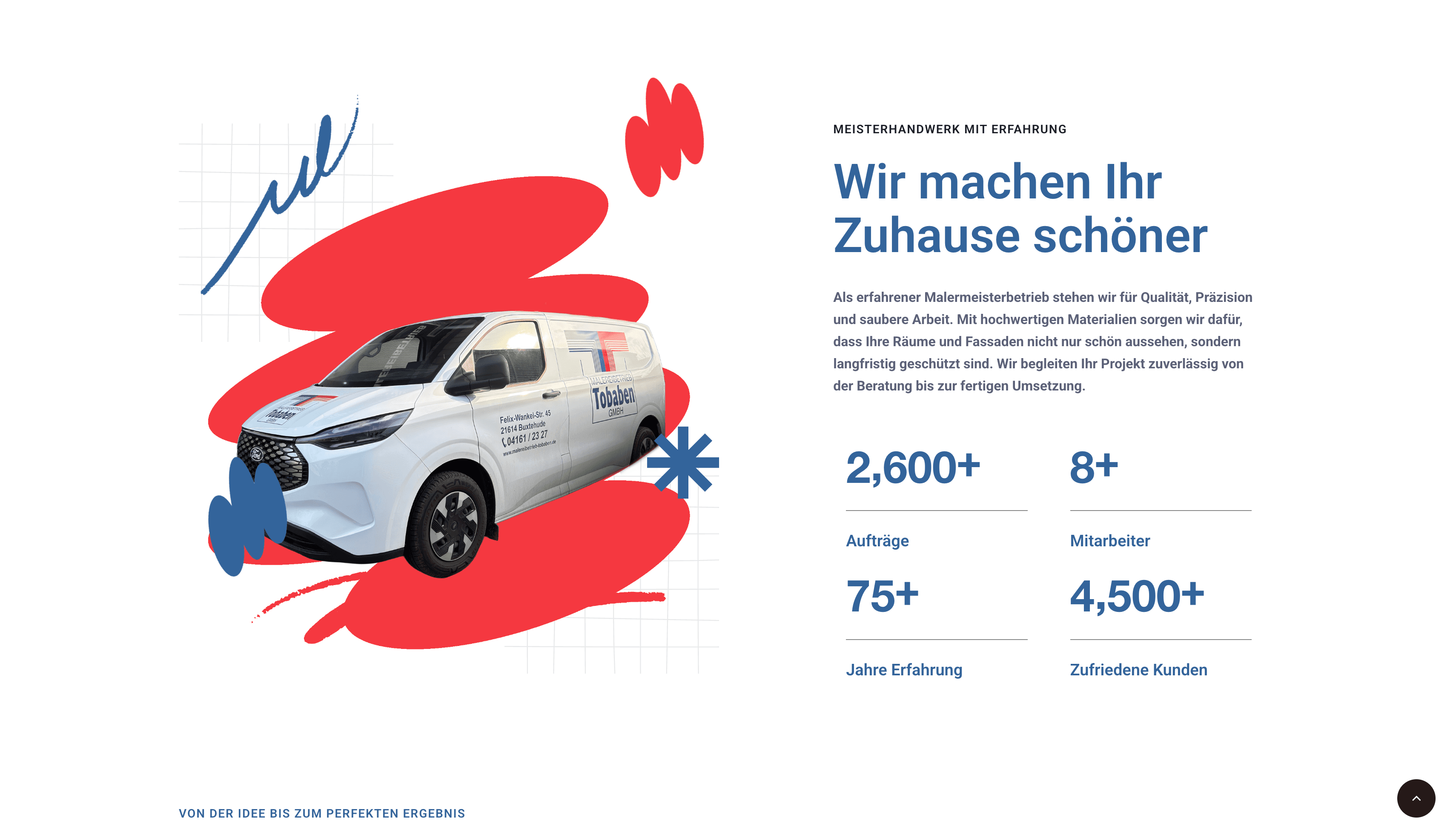 Die bestehende Marktführerschaft digital sichtbar machen und passende Anfragen sauberer lenken.