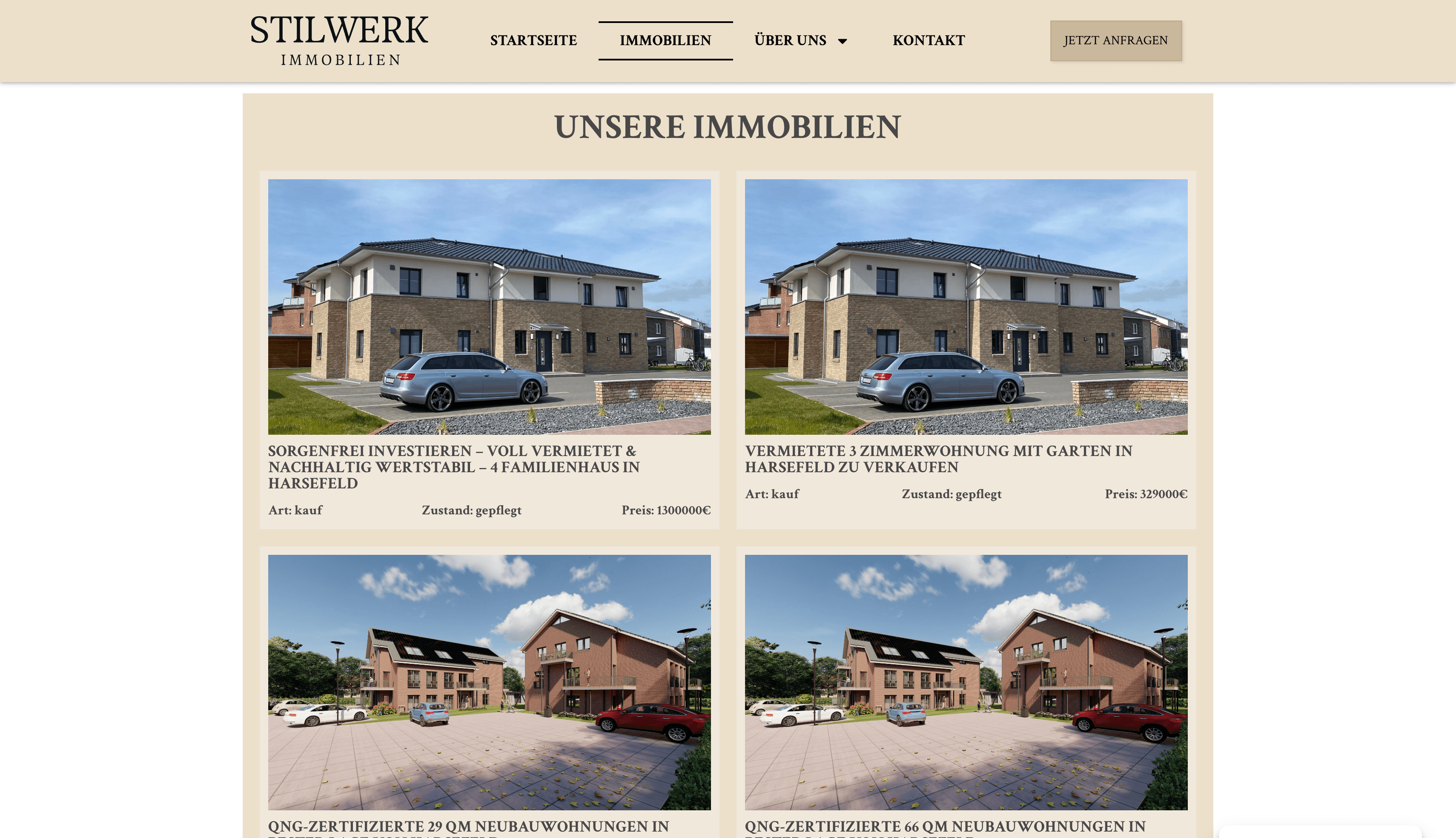 Vertrauen, regionale Sichtbarkeit und digitale Anfrageführung zu einem klaren Immobilienauftritt verbinden.